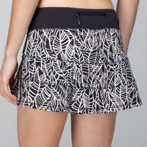 Lululemon Pace Rival Run Skort size 6